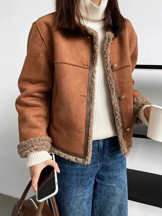 FLORENCE | Veste en Sherpa Élégante