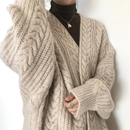 LOUISE | Cardigan en Maille Épaisse