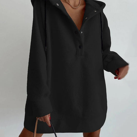 MAÉVA | Hoodie Oversize en Polaire Douce