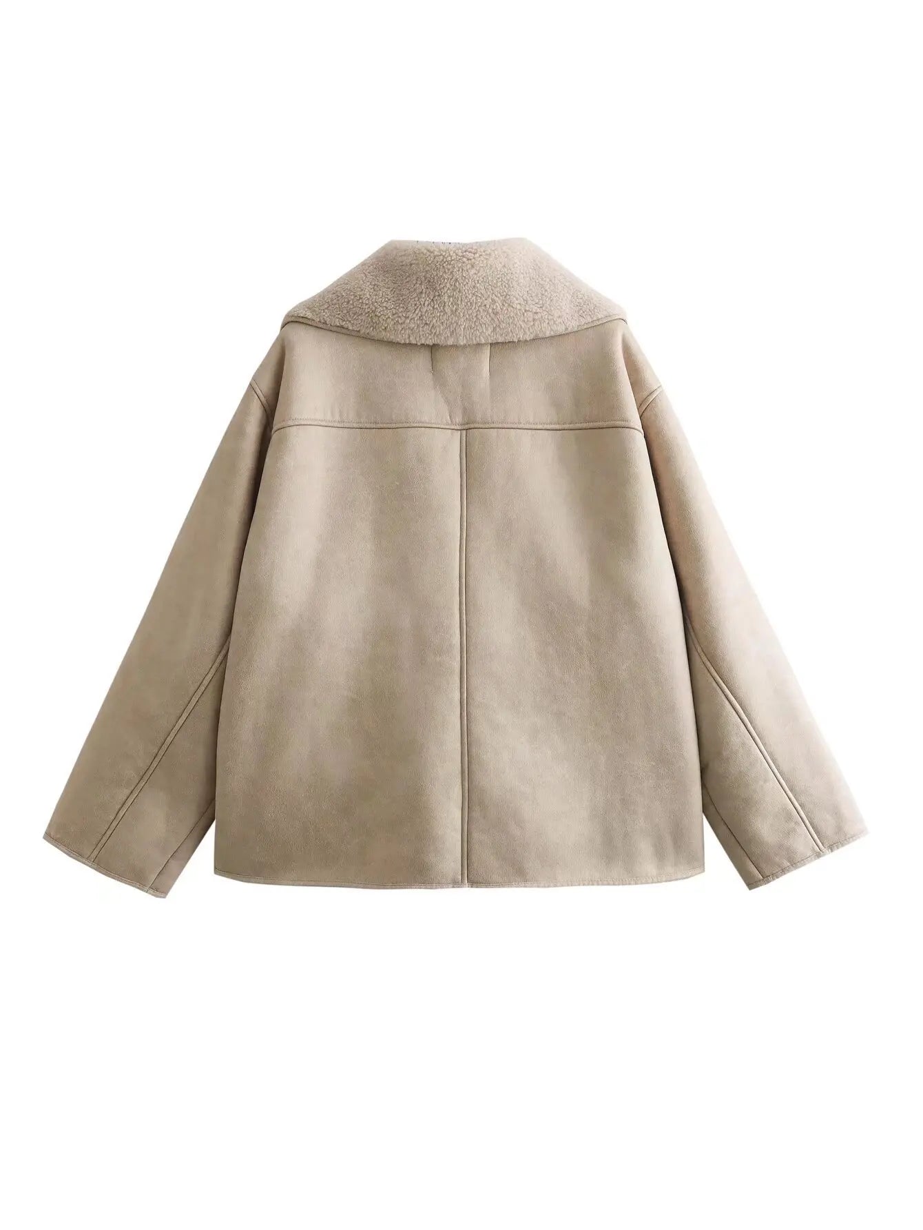 EMMA | Veste en Sherpa Oversize Chic